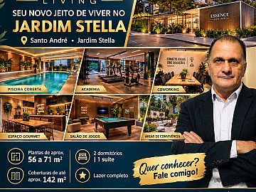 Apartamento e Coberturas de 56 � 142 m� Jardim Stella