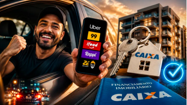 Caixa passa a aceitar renda de motoristas de aplicativo no financiamento imobili�rio